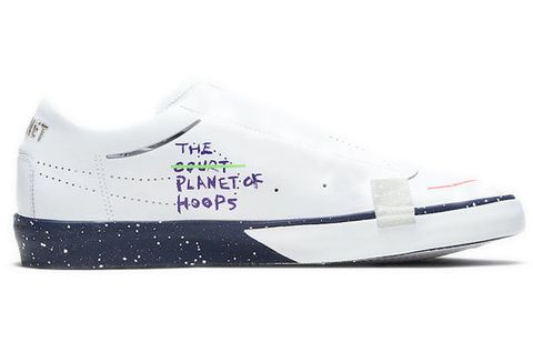 Nike Blazer Low 'Planet of Hoops' (WMNS) CW2619-141 Chính Hãng - Qua Sử Dụng - Độ Mới Cao