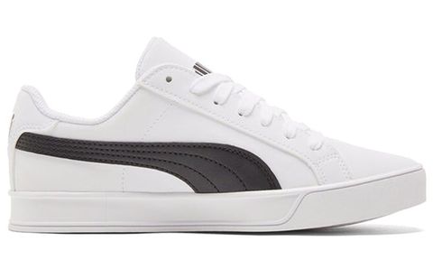 Puma Smash Vulc 'White Black' 359622-05 Chính Hãng - Qua Sử Dụng - Độ Mới Cao