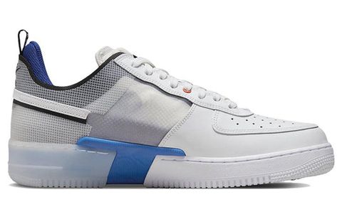 Nike Air Force 1 Low React Split White Photo Blue DH7615-101 Chính Hãng - Qua Sử Dụng - Độ Mới Cao