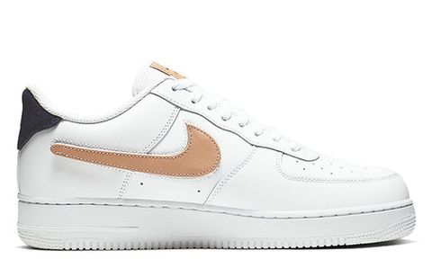 Nike Air Force 1 Low Removable Swoosh Pack White Vachetta Tan CT2253-100 Chính Hãng - Qua Sử Dụng - Độ Mới Cao