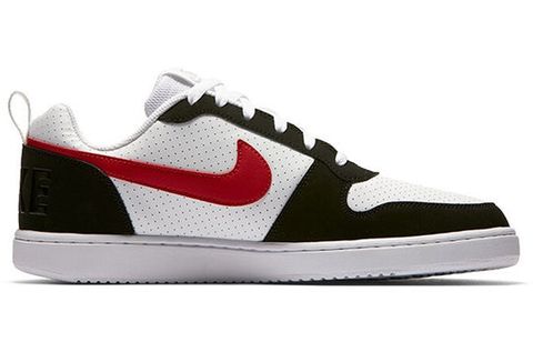 Nike Court Borough Low 'White Black Red' 838937-102 Chính Hãng - Qua Sử Dụng - Độ Mới Cao