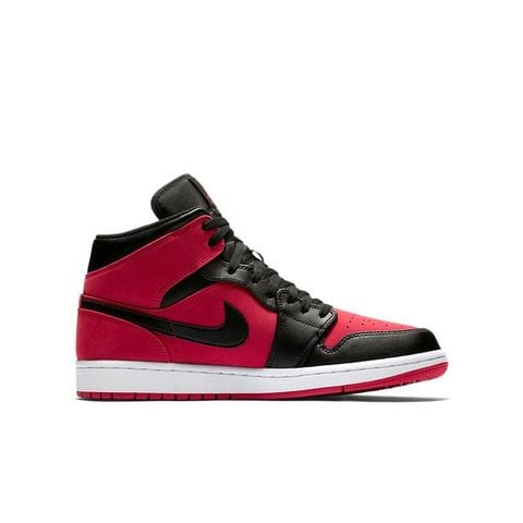 Air Jordan 1 Retro Mid 'Gym Red' 554725-610 Chính Hãng - Qua Sử Dụng - Độ Mới Cao