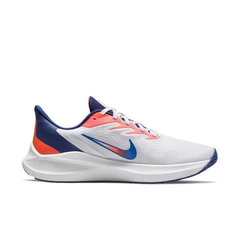 Nike Zoom Winflo 7 White/Blue DN4242-141 Chính Hãng - Qua Sử Dụng - Độ Mới Cao