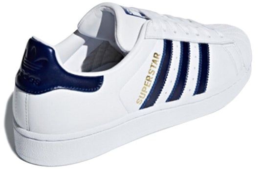 Adidas Superstar White Royal ART B41996 Chinh Hang Qua S D ng