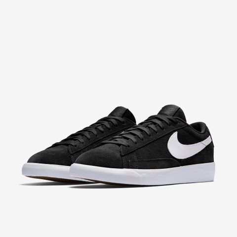 Nike Blazer Low Black White 371760-026 Chính Hãng - Qua Sử Dụng - Độ Mới Cao