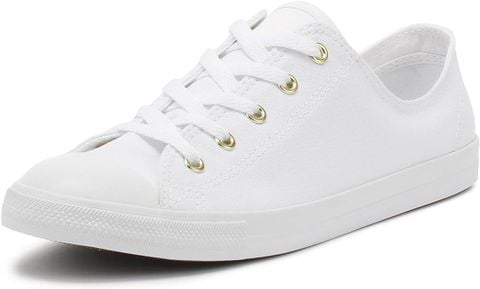 Converse Women's Chuck Taylor CTAS Dainty Ox Low-Top Sneakers 561644C Chính Hãng - Qua Sử Dụng - Độ Mới Cao