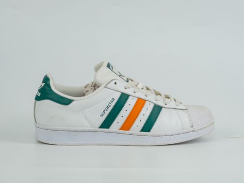 Adidas Originals Superstar Trainers In White ART BB2247 Chính Hãng - Qua Sử Dụng - Độ Mới Cao