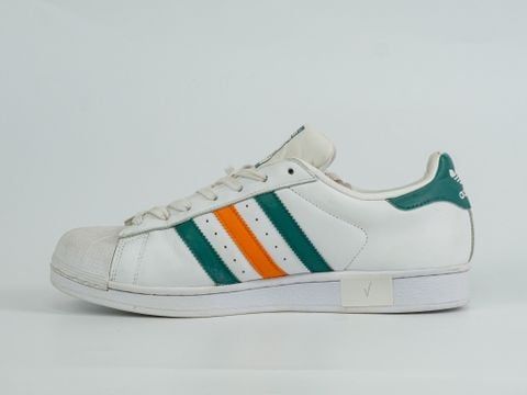 Adidas Originals Superstar Trainers In White ART BB2247 Chính Hãng - Qua Sử Dụng - Độ Mới Cao