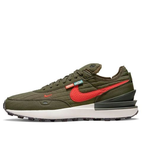 Nike Waffle One Premium 'Toasty - Medium Olive' DC8890-200 Chính Hãng - Qua Sử Dụng - Độ Mới Cao