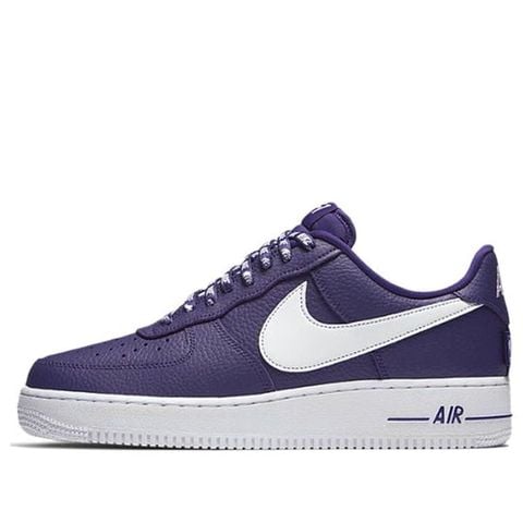 Nike Air Force 1 Low NBA Court Purple 823511-501 Chính Hãng - Qua Sử Dụng - Độ Mới Cao