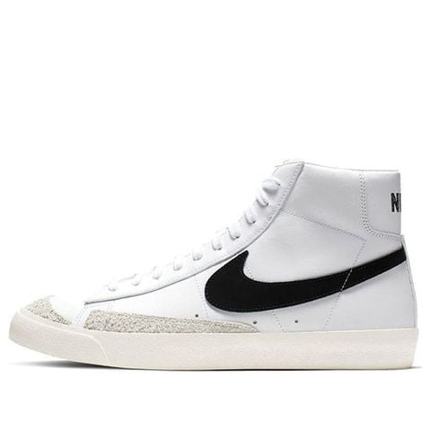 Nike Blazer Mid 77 Vintage 'White Black BQ6806-100 Chính Hãng - Qua Sử Dụng - Độ Mới Cao