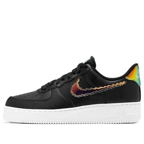 Nike Air Force 1 Low '07 LV8 Iridescent Pixel Swoosh Black CV1699-002 Chính Hãng - Qua Sử Dụng - Độ Mới Cao