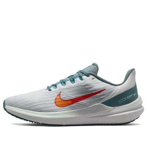 Nike Air Winflo 9 'Pure Platinum Total Orange' DD6203-005 Chính Hãng - Qua Sử Dụng - Độ Mới Cao