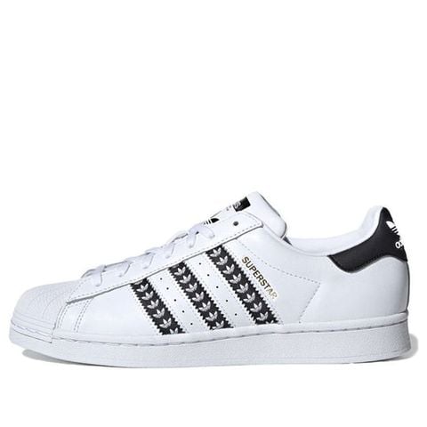 (WMNS) Adidas Superstar 'Trefoil Stripe' ART FZ1967 Chính Hãng - Qua Sử Dụng - Độ Mới Cao