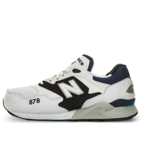 New Balance 878 White Black Navy ML878AAA Chính Hãng - Qua Sử Dụng - Độ Mới Cao