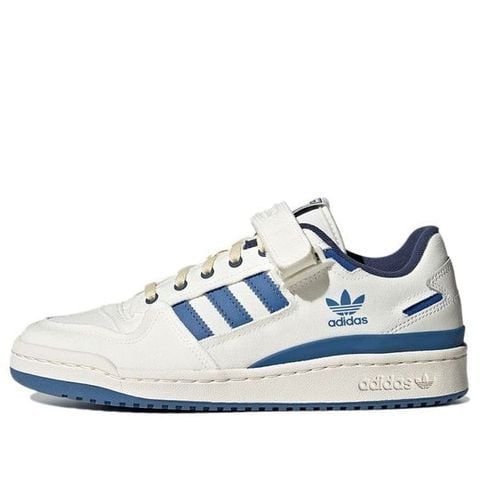 Adidas originals Forum Low 'White Blue' ART HR0458 Chính Hãng - Qua Sử Dụng - Độ Mới Cao