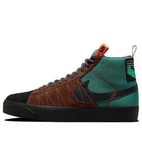 Nike SB Zoom Blazer Mid PRM Noble Green DC8903-300 Chính Hãng - Qua Sử Dụng - Độ Mới Cao