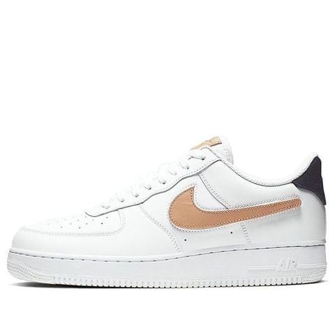 Nike Air Force 1 Low Removable Swoosh Pack White Vachetta Tan CT2253-100 Chính Hãng - Qua Sử Dụng - Độ Mới Cao