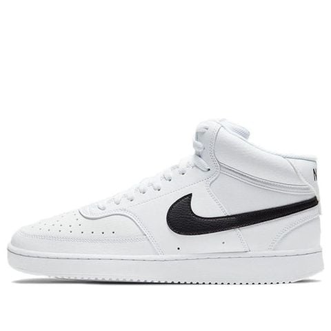 Nike Court Vision Mid White Black CD5466-101 Chính Hãng - Qua Sử Dụng - Độ Mới Cao