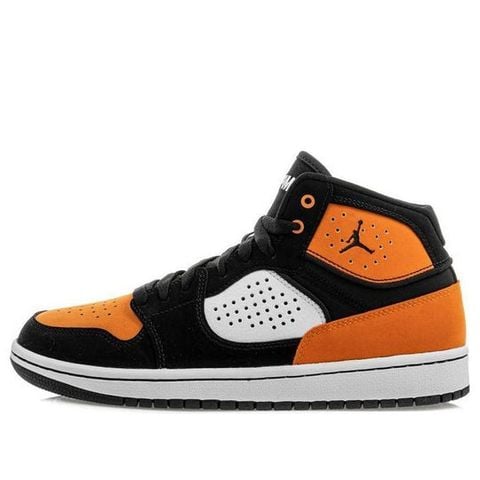 (GS) Air Jordan Access 'Black Orange' AV7941-008 Chính Hãng - Qua Sử Dụng - Độ Mới Cao