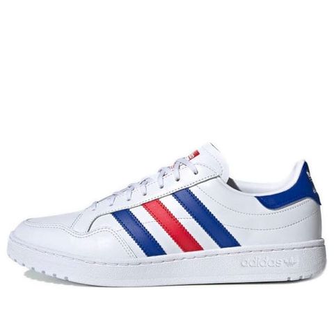 Adidas Team Court 'White Royal Scarlet' ART FW5068 Chính Hãng - Qua Sử Dụng - Độ Mới Cao