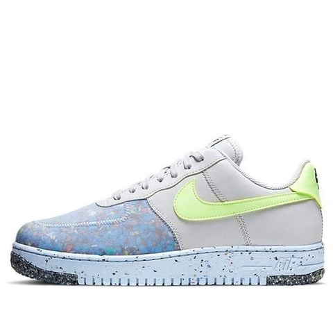 Nike Air Force 1 Crater Pure Platinum Barely Volt CZ1524-001 Chính Hãng - Qua Sử Dụng - Độ Mới Cao