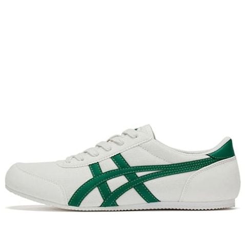 Onitsuka Tiger Unisex Track Trainer White/Green 1183B476 Chính Hãng - Qua Sử Dụng - Độ Mới Cao