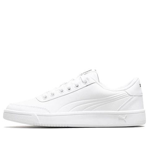 Puma Court Breaker Bold White Casual Board Shoes 'White Black' 365787-01 Chính Hãng - Qua Sử Dụng - Độ Mới Cao