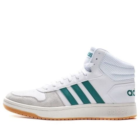 Adidas Neo HOOPS 2.0 MID ART EE7385 Chính Hãng - Qua Sử Dụng - Độ Mới Cao