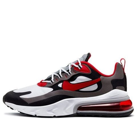 Nike Air Max 270 Reac tBlack Iron Grey University Red CI3866-002 Chính Hãng - Qua Sử Dụng - Độ Mới Cao