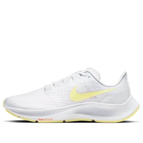 (WMNS) Nike Air Zoom Pegasus 37 'White Light Zitron' BQ9647-105 Chính Hãng - Qua Sử Dụng - Độ Mới Cao