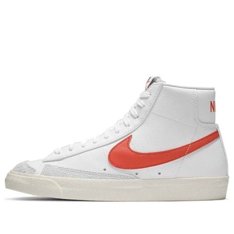 Nike Blazer Mid 77 Vintage White Mantra Orange BQ6806-110 Chính Hãng - Qua Sử Dụng - Độ Mới Cao