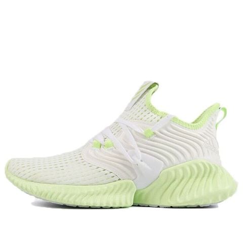 Adidas AlphaBounce Instinct White/Green ART D97314 Chính Hãng - Qua Sử Dụng - Độ Mới Cao