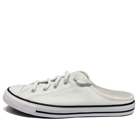 (WMNS) Converse Chuck Taylor All Star Dainty Mule Slip 'White' 567946C Chính Hãng - Qua Sử Dụng - Độ Mới Cao