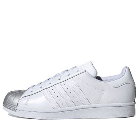(WMNS) Adidas Originals Superstar 'White Silver' ART FX4747 Chính Hãng - Qua Sử Dụng - Độ Mới Cao