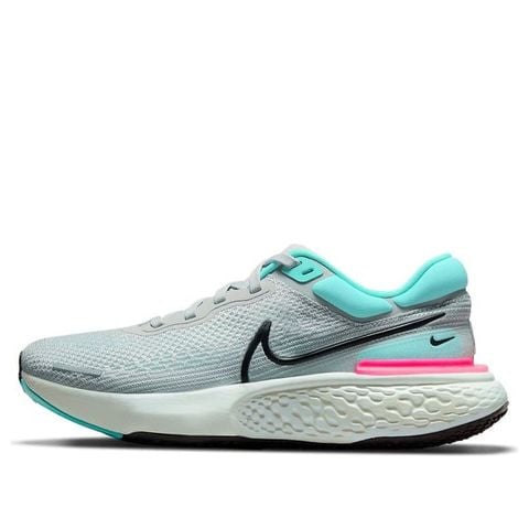 Nike ZoomX Invincible Run Flyknit 'Grey Fog Dynamic Turquoise' CT2228-003 Chính Hãng - Qua Sử Dụng - Độ Mới Cao