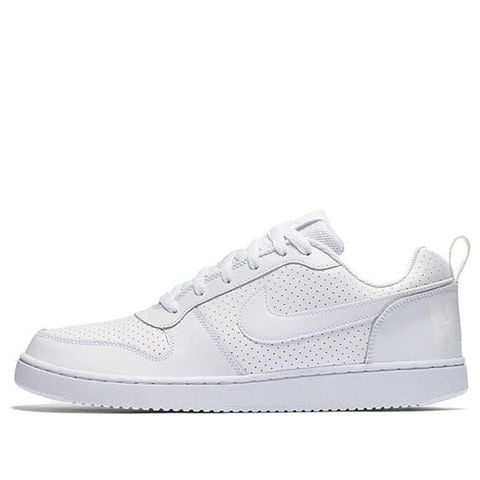 Nike Court Borough Low Triple White 838937-111 Chính Hãng - Qua Sử Dụng - Độ Mới Cao