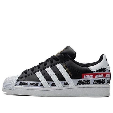 Adidas Superstar Black Graphic ART FX5559 Chính Hãng - Qua Sử Dụng - Độ Mới Cao