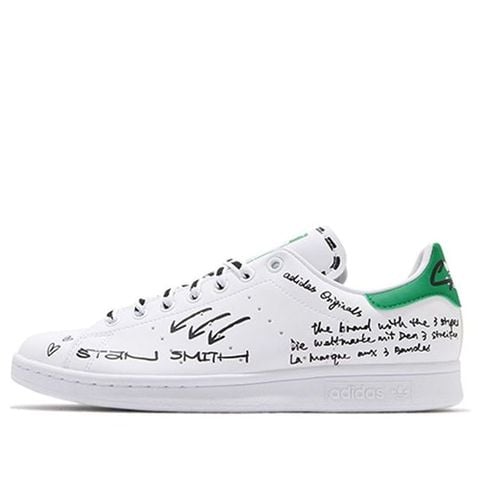 Adidas Stan Smith Hand-draw ART GV9800 Chính Hãng - Qua Sử Dụng - Độ Mới Cao