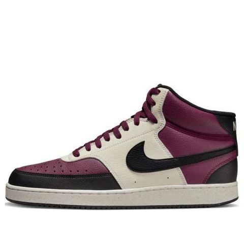 Nike Court Vision Mid Next Nature 'Dark Beetroot' DN3577-600 Chính Hãng - Qua Sử Dụng - Độ Mới Cao