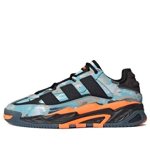 Adidas Niteball 'Light Aqua Camo' ART GZ7867 Chính Hãng - Qua Sử Dụng - Độ Mới Cao