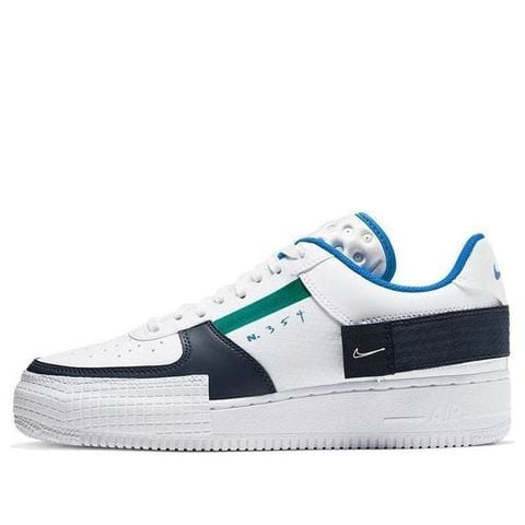 Nike Air Force 1 Type 'Green Blue' CQ2344-100 Chính Hãng - Qua Sử Dụng - Độ Mới Cao