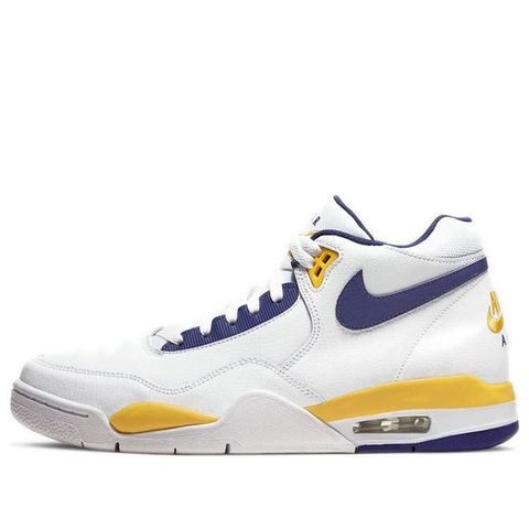 Nike Air Flight Legacy Lakers Home BQ4212-102 Chính Hãng - Qua Sử Dụng - Độ Mới Cao