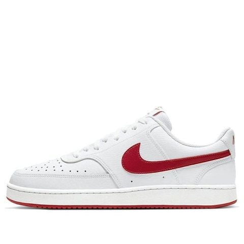 Nike Court Vision Low White University Red CD5463-102 Chính Hãng - Qua Sử Dụng - Độ Mới Cao