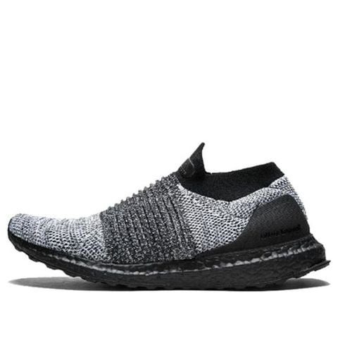 Adidas Ultra Boost Laceless Mid Black Oreo ART BB6137 Chính Hãng - Qua Sử Dụng - Độ Mới Cao