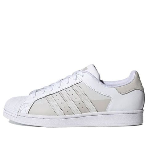 Adidas Originals Superstar Shoes Grey/White ART FY8790 Chính Hãng - Qua Sử Dụng - Độ Mới Cao