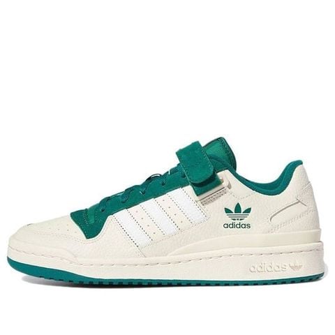 Adidas Forum Low Shoes 'White Collegiate Green' ART GX9398 Chính Hãng - Qua Sử Dụng - Độ Mới Cao