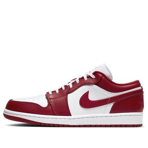 Jordan 1 Low Gym Red White 553558-611 Chính Hãng - Qua Sử Dụng - Độ Mới Cao