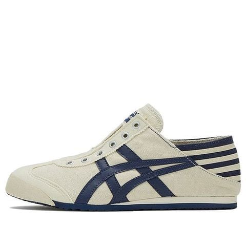 Onitsuka Tiger Mexico 66 Paraty 'Natural Navy' TH342N Chính Hãng - Qua Sử Dụng - Độ Mới Cao