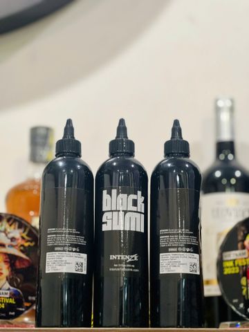  Mực Xăm Black Sumi 12oz Chính Hãng 